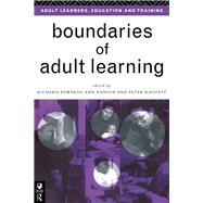 Boundaries of Adult Learning by Edwards,Richard, 9781138150980