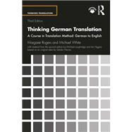 Thinking German Translation,Rogers; Margaret,9781138920989