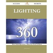 Lighting: 360 Most Asked Questions on Lighting - What You Need to Know by Simon, Jeremy, 9781488880995