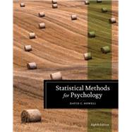 Statistical Methods for Psychology, 8th Edition by Howell, David C., 9780357670996