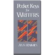 Pocket Keys for Writers by Unknown, 9780395961001