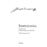 Simpliciana by Hesselmann, Peter, 9783034321006