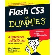 Flash CS3 For Dummies by Finkelstein, Ellen; Leete, Gurdy, 9780470121009