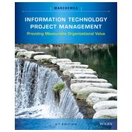 Information Technology Project Management by Marchewka, Jack T., 9781118911013