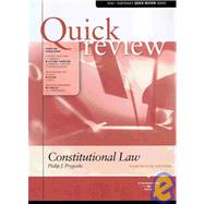 Prygoski's Sum and Substance Quick Review on Constitutional Law by Prygoski, Philip, 9780314181015