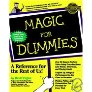 Magic For Dummies by Pogue, David, 9780764551017
