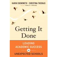 Getting It Done by Chenoweth, Karin; Theokas, Christina; Ferguson, Ronald F., 9781612501017