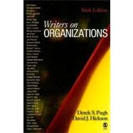 Writers on Organizations by Derek S Pugh, 9781412941020