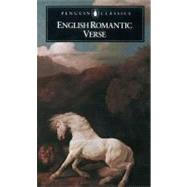 English Romantic Verse by Various (Author); Wright, David (Editor), 9780140421026