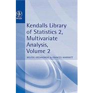 Multivariate Analysis, Volume 2, Part 2 Kendall's Library of Statistics by Krzanowski, W. J.; Marriott, F. H. C., 9780470711026