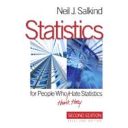 Statistics for People Who (Think They) Hate Statistics : Excel 2007 Edition by Neil J. Salkind, 9781412971027