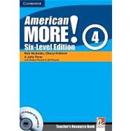 American More! Six-Level Edition Level 4 Teacher's Resource Book with Testbuilder CD-ROM/Audio CD by Rob Nicholas , Cheryl Pelteret , Julie Penn , With Herbert Puchta , Jeff Stranks, 9780521281034