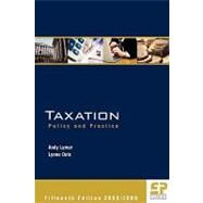 Taxation: Policy and Practice 2008/09 by Lymer, Andy; Oats, Lynne, 9781906201036
