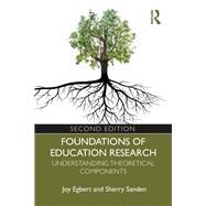 Foundations of Education Research: Understanding Theoretical Components by Sanden; Sherry, 9781138321038