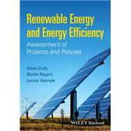 Renewable Energy and Energy Efficiency Assessment of Projects and Policies by Duffy, Aidan; Rogers, Martin; Ayompe, Lacour, 9781118631041