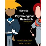 Methods in Psychological Research by Evans, Annabel Ness; Rooney, Bryan J., 9781452261041