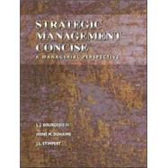 Strategic Management : A Managerial Perspective by Bourgeois,  J.; Stimpert, Larry, 9780030321047