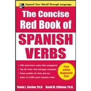 The Concise Red Book of Spanish Verbs by Gordon, Ronni; Stillman, David, 9780071761048