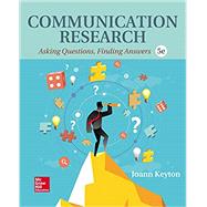 Looseleaf for Communication Research: Asking Questions, Finding Answers by Keyton, Joann, 9781260131055