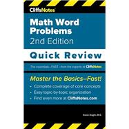 CliffsNotes Math Word Problems: Quick Review by Karen L. Anglin, 9781957671055