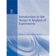 Introduction to the Design and Analysis of Experiments by Clarke, Geoffrey M.; Kempson, Robert E., 9780470711071