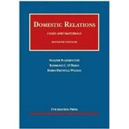 Domestic Relations by Wadlington, Walter; O'Brien, Raymond C.; Wilson, Robin Fretwell, 9781609301071