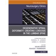 Degenerative Spinal Deformity by Berven, Sigurd H.; Mummaneni, Praveen V., 9780323641074