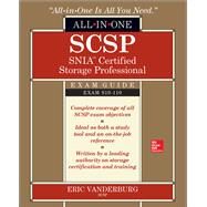 SCSP SNIA Certified Storage Professional All-in-One Exam Guide (Exam S10-110) by Vanderburg, Eric, 9781260011074