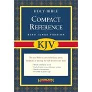 The Holy Bible: King James Version, Burgundy Bonded Leather, Compact Reference Bible by Hendrickson Publishers, 9781598561074