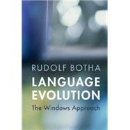 Language Evolution by Botha, Rudolf, 9781316501078