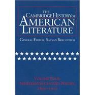 The Cambridge History of American Literature by Edited by Sacvan Bercovitch, 9780521301084