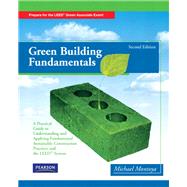 Green Building Fundamentals by Montoya, Mike, 9780135111086