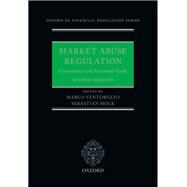Market Abuse Regulation Commentary and Annotated Guide by Ventoruzzo, Marco; Mock, Sebastian, 9780198871095