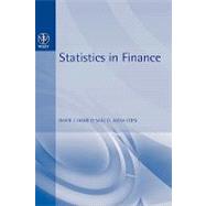 Statistics in Finance by Hand, David J.; Jacka, Saul D., 9780470711095