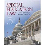 Special Education Law by Rothstein, Laura F.; Johnson, Scott F., 9781452241098