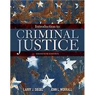 Bundle: Introduction to Criminal Justice, Loose-Leaf Version, 16th + MindTap Criminal Justice, 1 term (6 months) Printed Access Card, Enhanced by Siegel, Larry; Worrall, John, 9780357251102