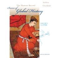 The Human Record: Sources of Global History: To 1700 by Andrea, Alfred J., 9780618751105
