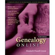Genealogy Online, Tenth Edition by Crowe, Elizabeth, 9780071841108