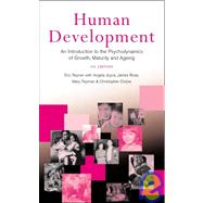 Human Development: An Introduction to the Psychodynamics of Growth, Maturity and Ageing by Rayner; Eric, 9781583911112