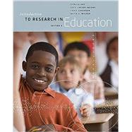 Cengage Advantage Books: Introduction to Research in Education by Ary, Donald; Jacobs, Lucy; Sorensen Irvine, Christine; Walker, David, 9781133941118