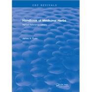 Handbook of Medicinal Herbs by James A. Duke, 9781351081122