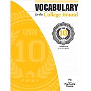 Vocab for the College Bound Level 10 by Scott James, 9781620191125