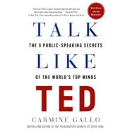 Talk Like TED The 9 Public-speaking Secrets of the World's Top Minds by Gallo, Carmine, 9781250041128