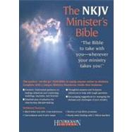 Holy Bible: New King James Version, Minister's, Black Genuine Leather by Hendrickson Publishers, 9781598561128