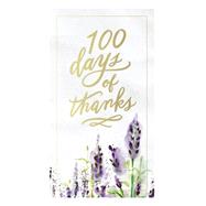 100 Days of Thanks by Thomas Nelson Publishers, 9781400311132