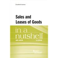 Sales and Leases of Goods in a Nutshell(Nutshells) by Lawton, Anne, 9781685611132