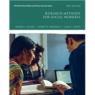 Research Methods for Social Workers with MyLab Education with Enhanced Pearson eText -- Access Card Package by Yegidis, Bonnie L.; Weinbach, Robert W.; Myers, Laura L., 9780134491134
