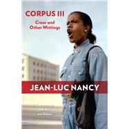 Corpus III by Jean-Luc Nancy, 9781531501136