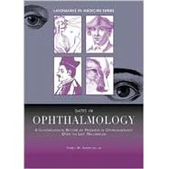 Dates in Ophthalmology by Albert; Daniel M., 9781842141137
