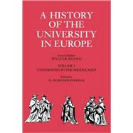 A History of the University in Europe by Edited by Hilde de Ridder-Symoens, 9780521541138